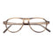 Liam Optical / Dual Brown Acetate & Prescription Lens